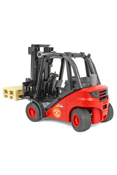 Bruder Stivuitor Linde H30D cu 2 paleti - Bruder 02511