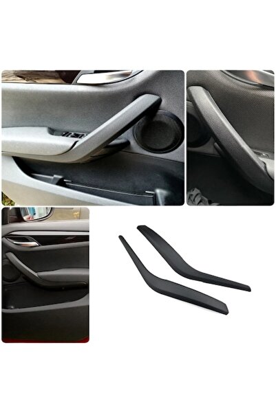 BMW Set 2 Handles X1 E84, Left + Right - Front Driver Door - Black