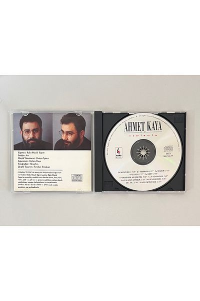 Raks Ahmet Kaya Tedirgin Cd (Original 1993 Period Raks Print Cd)