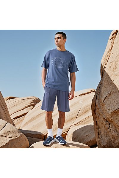 Kappa Kappa Panelled Shorts with Drawstring Closure and Pockets