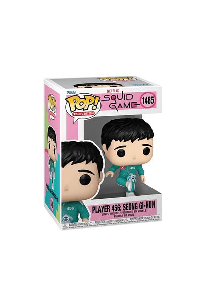 Funko Player 456: Seong Gi-Hun Funko Pop! (1485) Squid Game Masko E Trading