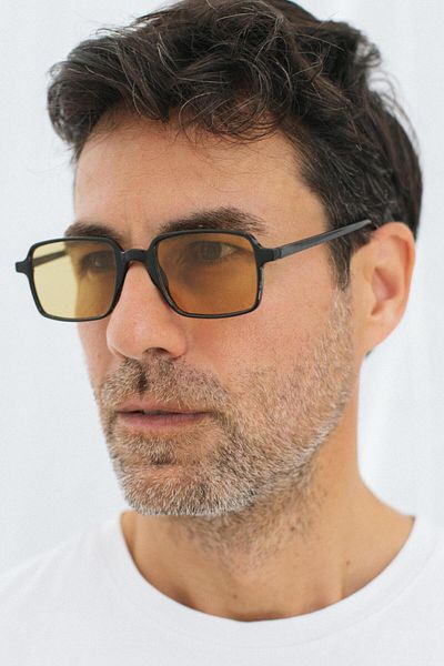Bilge Karga Samu Black Brown Men's Sunglasses