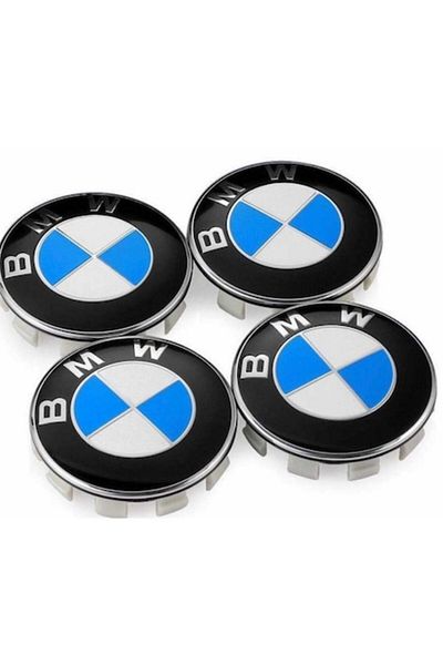 Roa groupe Set 4 capace roti 56mm BMW compatibil/inlocuitor jante aliaj