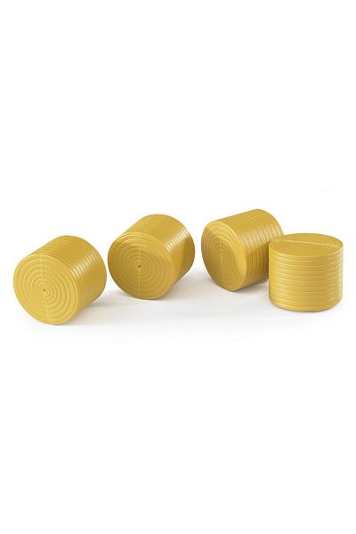 Bruder Set of 4 round bales - Bruder 02344