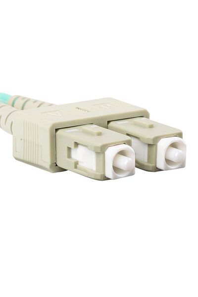 Lanberg Cablu de rețea cu fibră optică cu lungimea de 3 m și conectori SC/UPC-SC/UPC, Lanberg Z43328, MM, DUPLEX