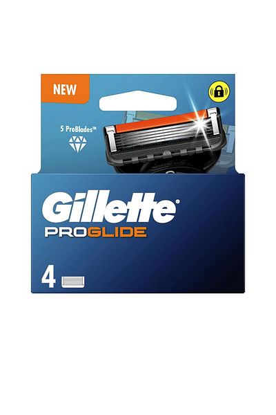 Gillette Set Rezerve lama de ras Gillette FUSION PROGLIDE 4 buc