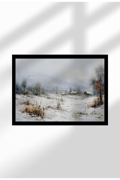 21mxm Imprimeu digital pe pânză, peisaje rurale și naturale, decor rustic pentru perete