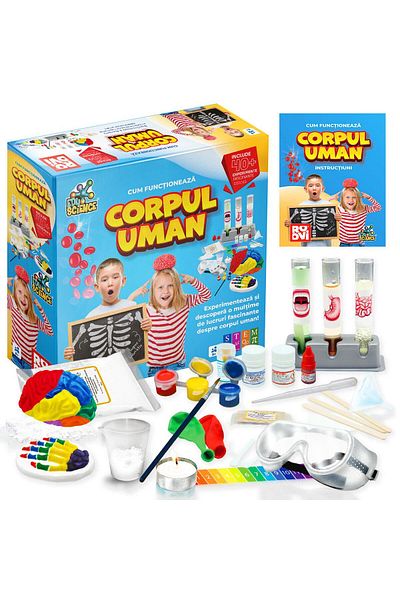 D-Toys Corpul Uman – Joc educativ EduScience