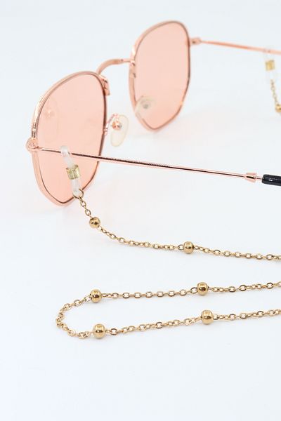 KEEBA Steel Gold Color. Glasses Chain. Special Design Steel. The Rope of the Glasses. Eyeglasses Strap. Unisex