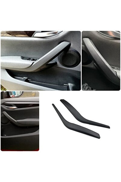 BMW Set 2 Handles X1 E84, Left + Right - Front Driver Door - Black