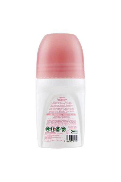 Equilibra Rosa Hyaluronic, Deo Roll-On, 50 ml, Equilibra