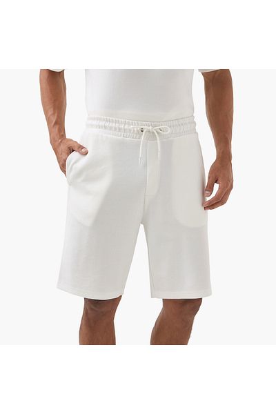 Emperor Logo Shorts with Pockets and Drawstring Closure