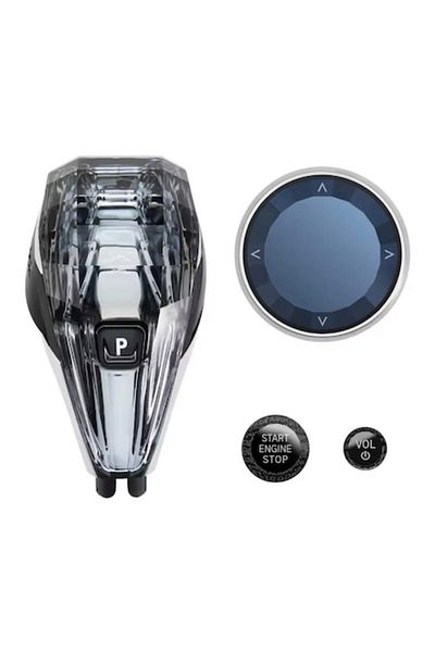 MAF Set 4 piese cu cristale Swarovski pentru schimbător Bmw X4 G02, X3 G01, X5 G05, X6 G06, X7 G07