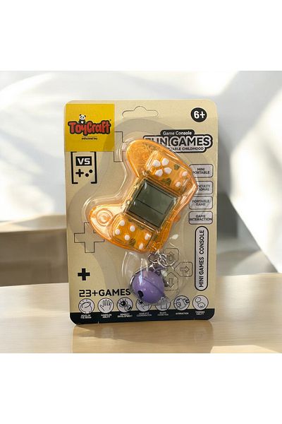 CNS Concept Tetris Keychain ​​Bag Ornament Orange