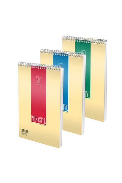 OEM Notepad Spiral, A5, 60 Sheets, Velin Style, Pigna