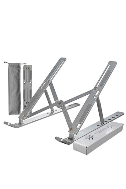 LEAXOR Suport universal pentru laptop/tabletă, pliabil/reglabil pe 6 niveluri...