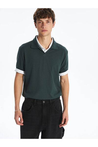 LC Waikiki Tricou pentru bărbați NEVAVM cu guler polo și mânecă scurtă