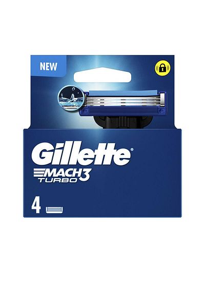 Gillette Set Rezerve lama de ras Gillette MACH 3 TURBO 4 buc