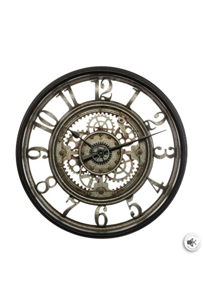 Atmosphera Sarkis Mechanical Gear Round Wall Clock 50 cm