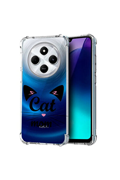 bestcase Αντικραδασμική θήκη με τύπωμα για XIAOMl Redmi 14C, Cat Mom, 1913374...