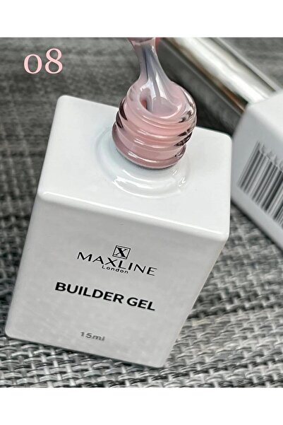 Anıl Gel Polish Protez Tırnak Maxline Sıvı Builder Jel-15 ML -Sıvı Form Fırça...
