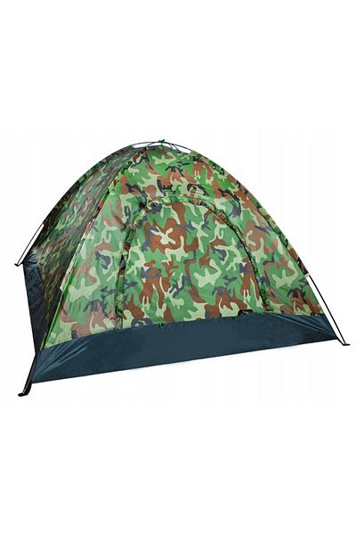 zola Camping tent, Zola, 4 persons, 1 room, 190x190x125 cm, camouflage model