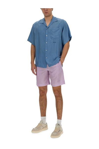 MSGM Short With Logo