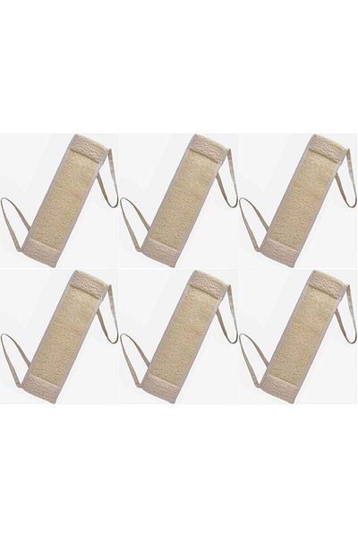 Derma Naturel Loofah Drawstring Belt (Pumpkin) Ms-12 (Set of 6)
