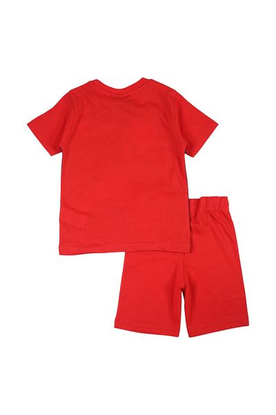 SPIDERMAN Children's short-sleeved pajamas, 100% cotton, multicolor, Happy, Spiderman