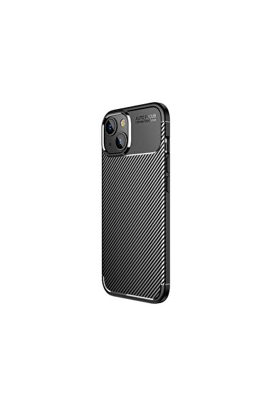Enviro Carcasă Carbon, compatibilă cu iPhone 14, ultra subțire, protecție spa...