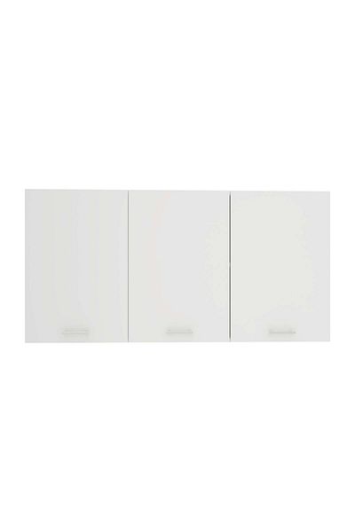 haaus.ro Corp Superior haaus Ebru, 3 Usi, Alb, 120 x 30 x 60 cm