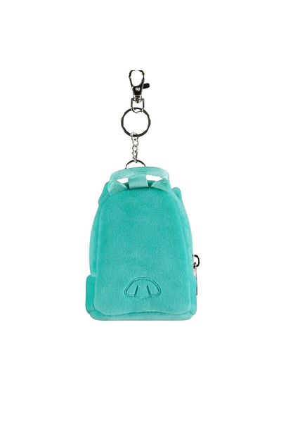 DIFUZED Mini backpack keychain, Squishmallows, Winston the owl, pastel turquoise, 11x9x5 cm, Difuzed brand