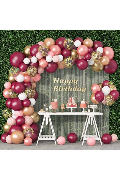 Baloane Vesele ARC91 Balloon Arcade Birthday Events 115 Pieces
