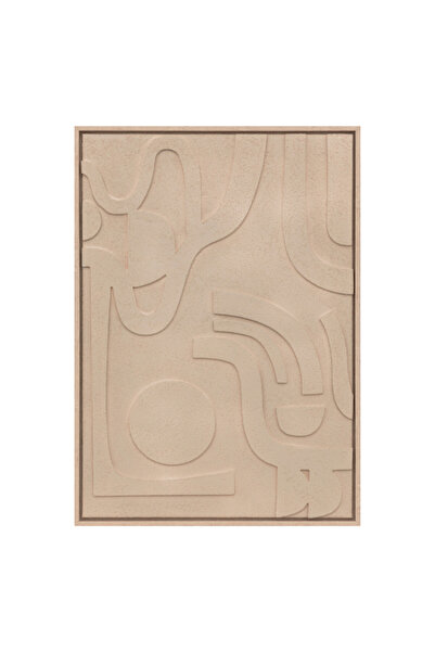 Atmosphera Azra Elegant Rectangular 3D Wall Art 50 x 70 cm