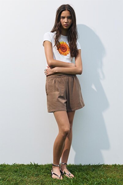 Pull & Bear Bermuda eşofman altı