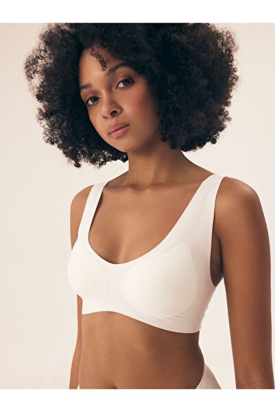 Henderson Seamless Lace Top Bra With Plain Pattern Elegant & Comfortable | Blake