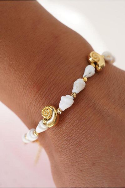 AŞIK ACCESSORIES Sea Shell Bracelet