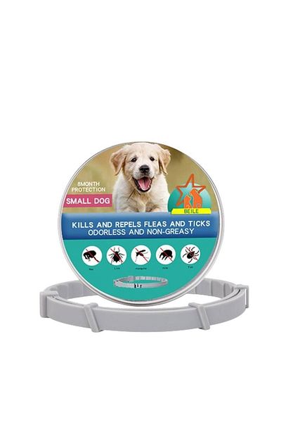 Sprise RUIOMII® anti-parasite collar, long protection, adjustable, gray, dogs,