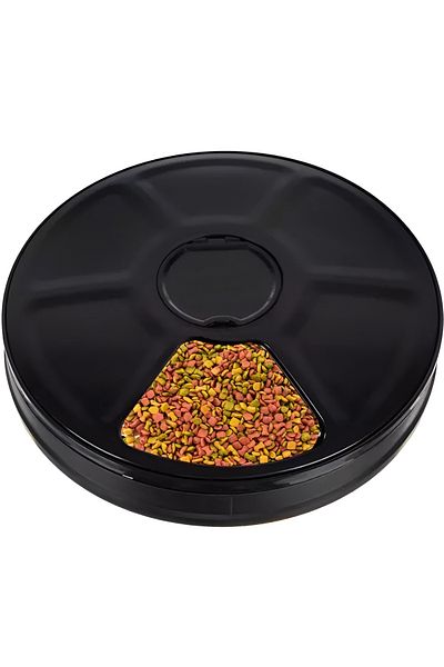 ideal STORE IdealStore Automatic Pet Food Dispenser, LED Display, Timer, Sound Signal, 6 Compartments