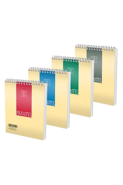 OEM Pigna Spiral Notepad A6, 60 Sheets, Vellum, Style