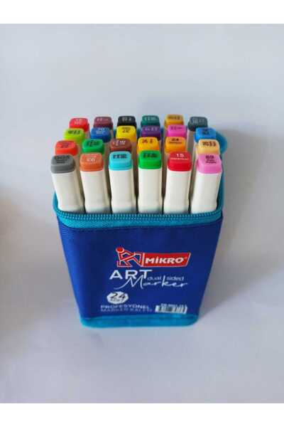 Mikro علامة مايكرو آرت 24 قطعة