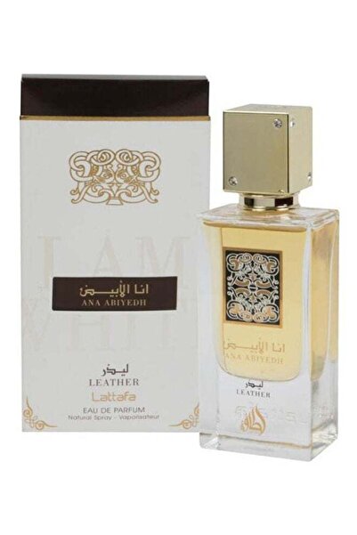 lattafa I am White Leather by Lattafa for Men - Eau de Parfum, 60 ml