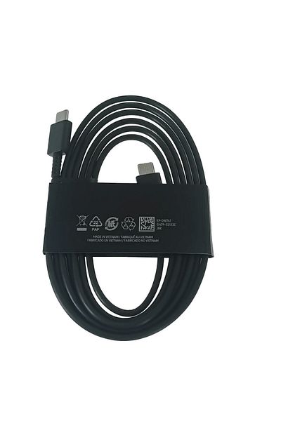 OEM Cablu cu conectori USB-C mascul la USB-C mascul, model OEM MD-EP-DW767, negru, 1,8 m, PD 5A