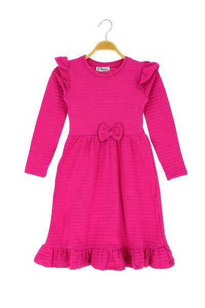 CRASSİ Κοριτσίστικο φόρεμα με φιόγκο