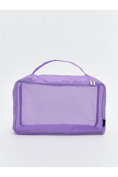 LC Waikiki New Season 2 Piece Organizer Bag with Mesh Compartment