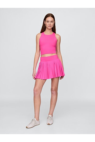 GAP Kadın Pembe GapFit Pileli Egzersiz Şortu