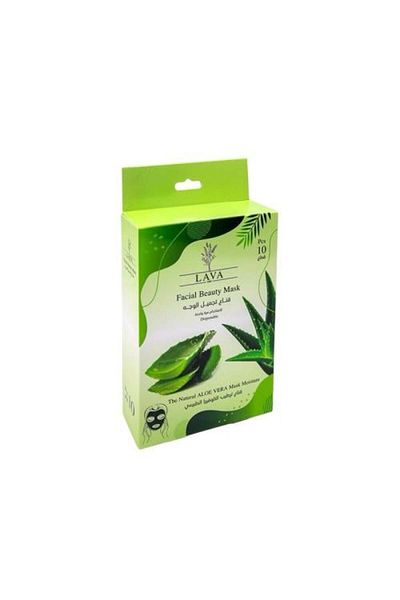 Lava Aloe Vera Face Mask by LAVA (10 Pieces)