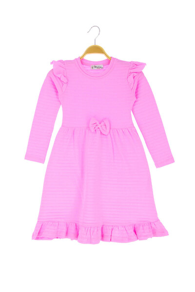 CRASSİ Κοριτσίστικο φόρεμα με φιόγκο