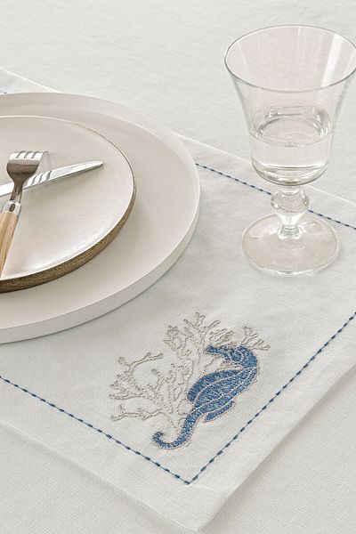 Özdilek Özdilek Ocean Deep 2-Piece American Service 32X48 cm