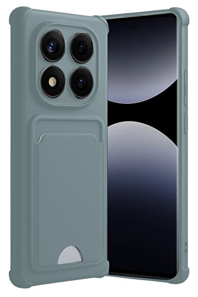 m.tk moveteck Xiaomi Redmi Note 14 Pro 5G Kılıf Kamera Ve Köşe Korumalı Kartl...